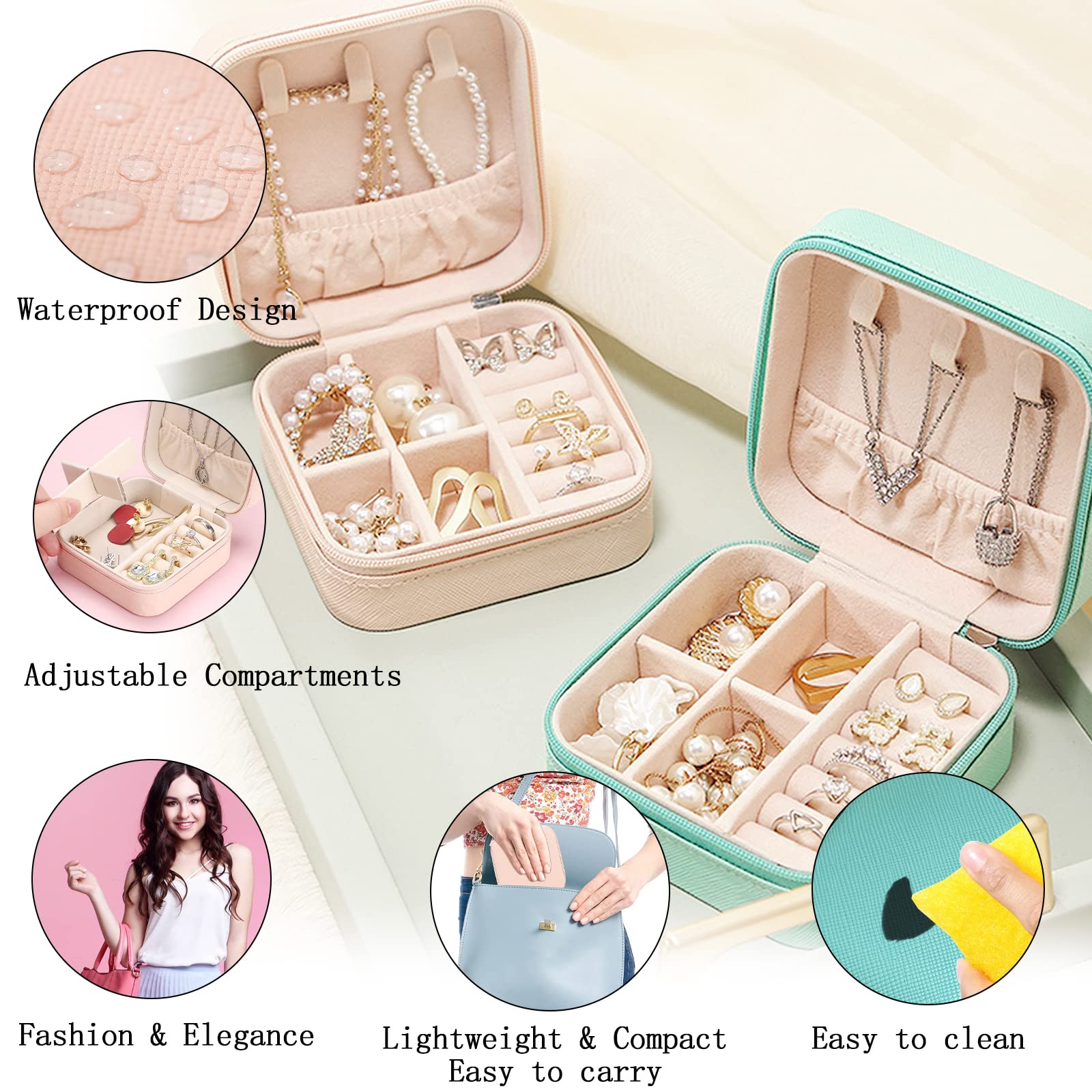 Mini Jewelry Organizer Box