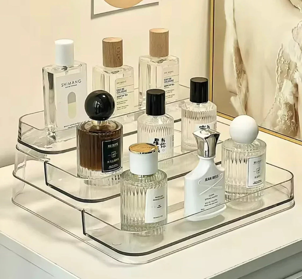 3-Tier Acrylic Desktop Perfume Organizer