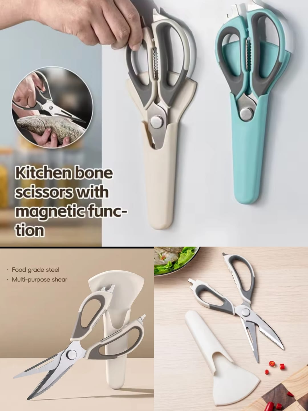 Multi-Purpose Heavy Duty Kitchen Shears