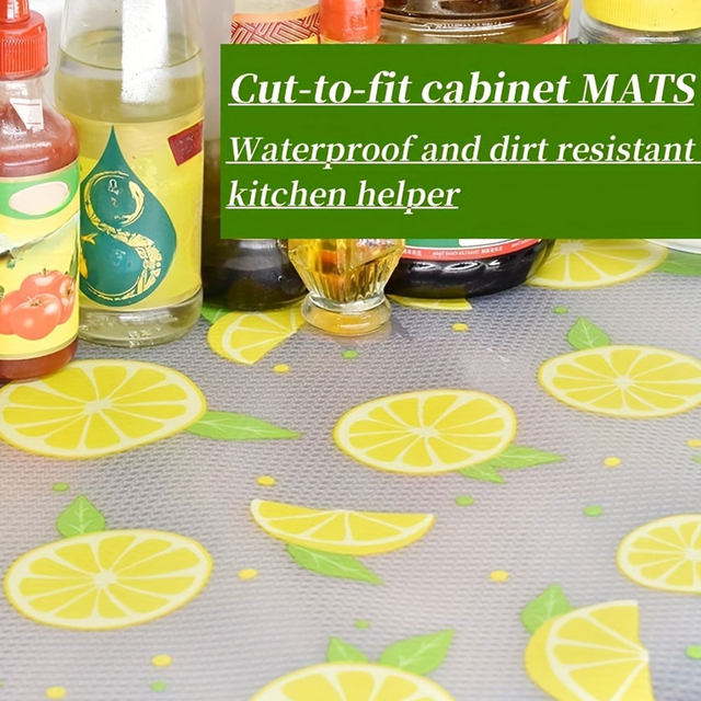 Premium Non-Adhesive Cabinet & Drawer Liner for Kitchen