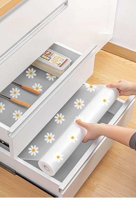 Premium Non-Adhesive Cabinet & Drawer Liner for Kitchen