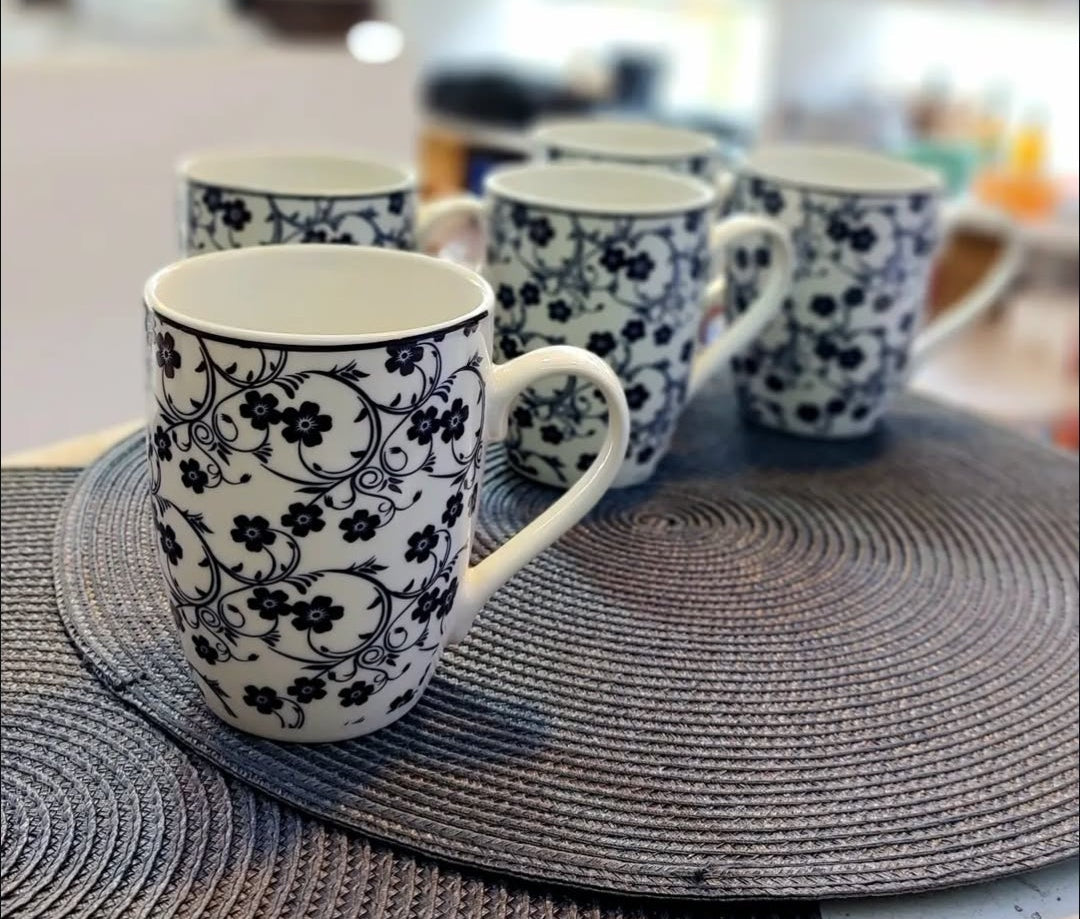 Danny Home Floral Porcelain Tea Set