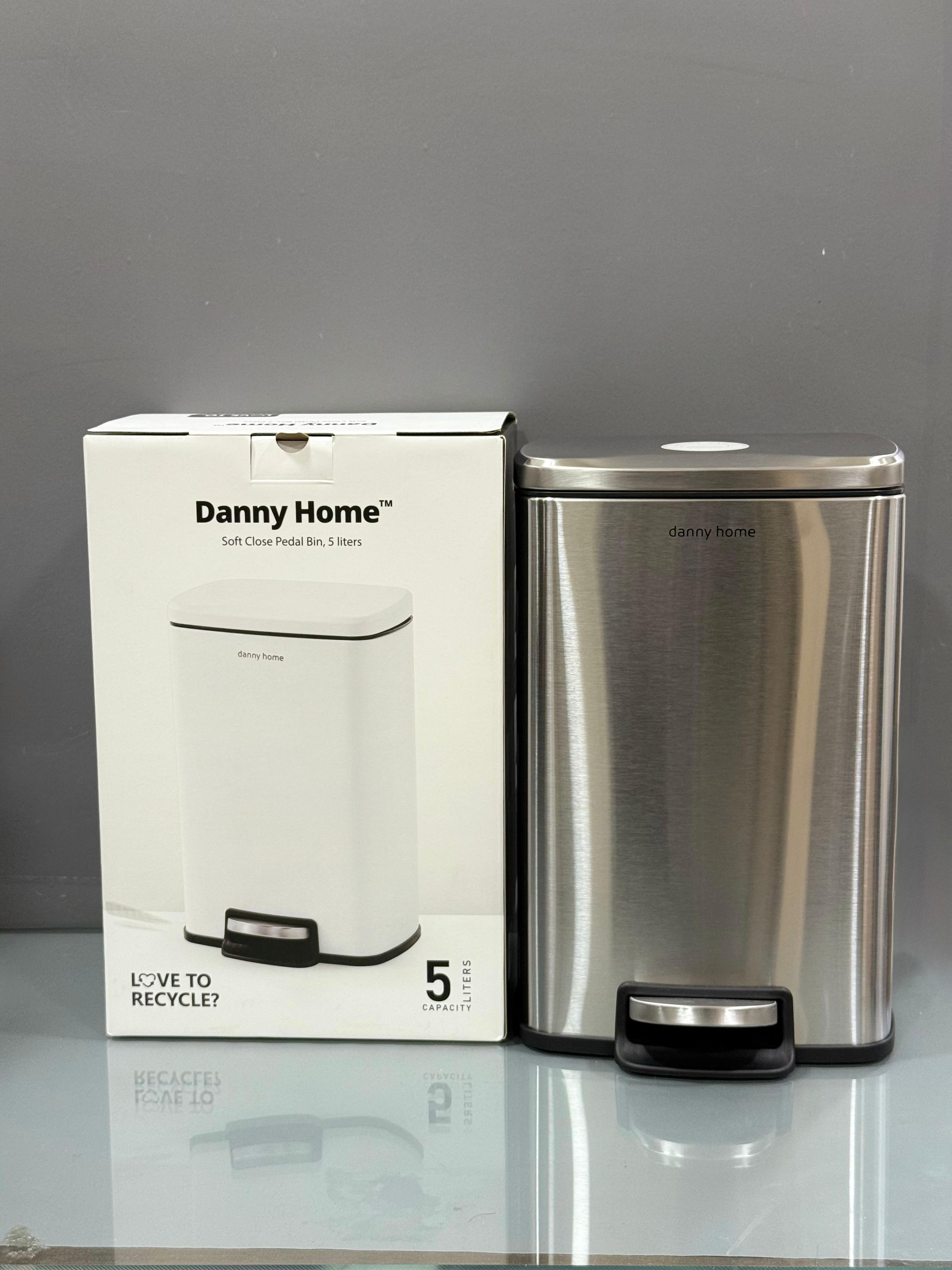 Danny Home™ Soft Close Pedal Bin – 5L