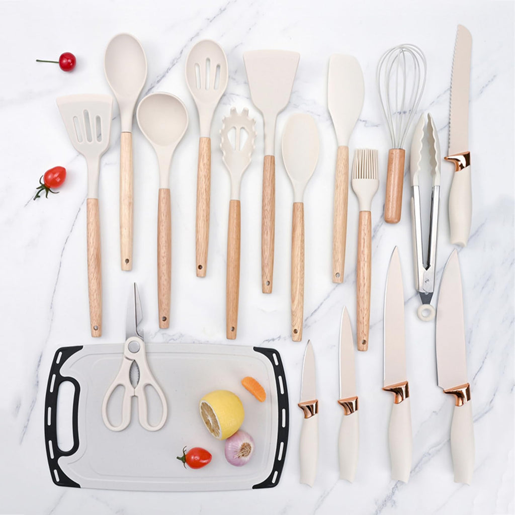 19 Piece Kitchenware Utensils & Knife Set