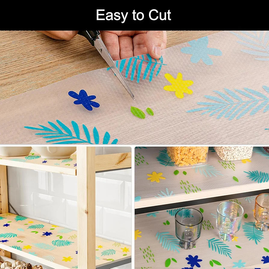 Premium Non-Adhesive Cabinet & Drawer Liner for Kitchen