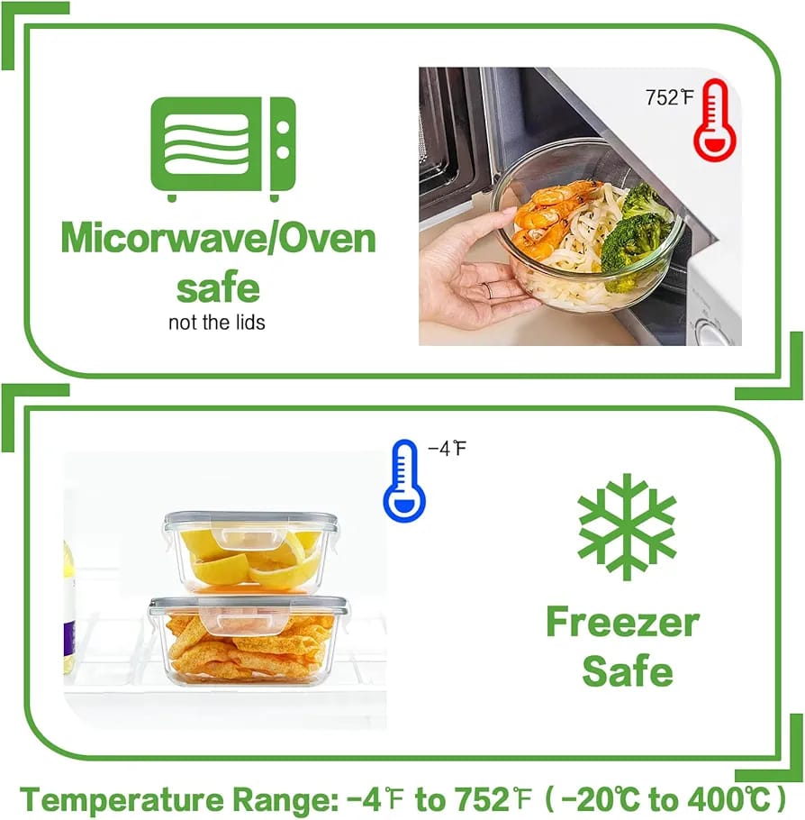 Danny Home Crisper Food Container Collection
